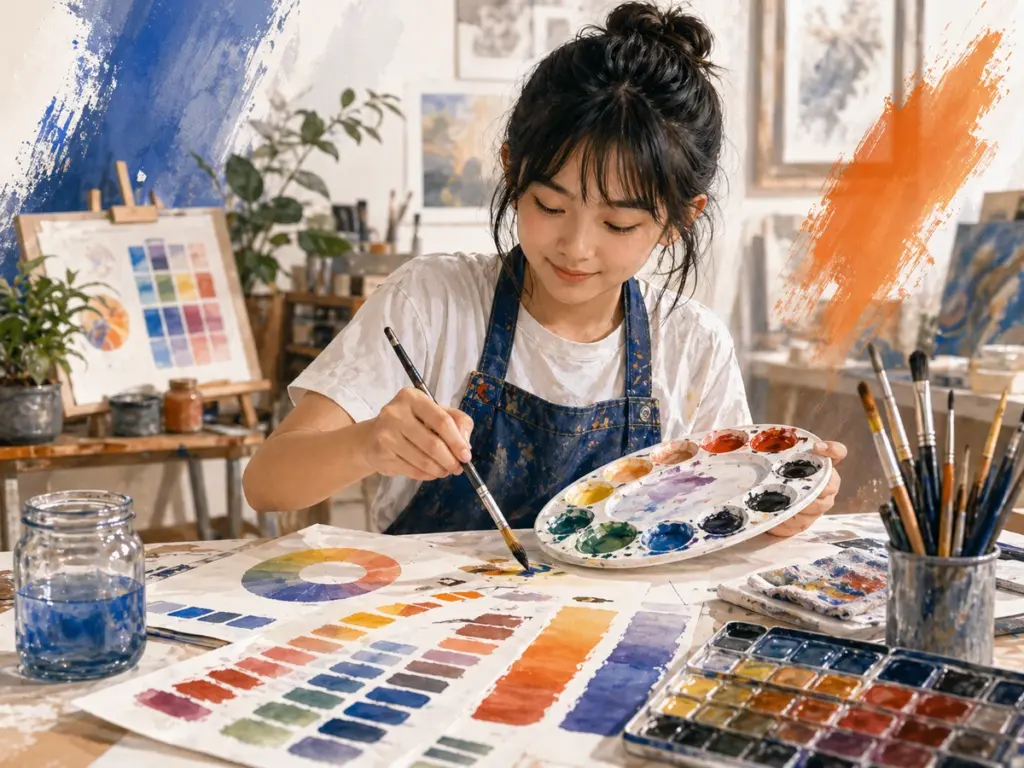 Color Mixing Membantu Siswa Lebih Percaya Diri