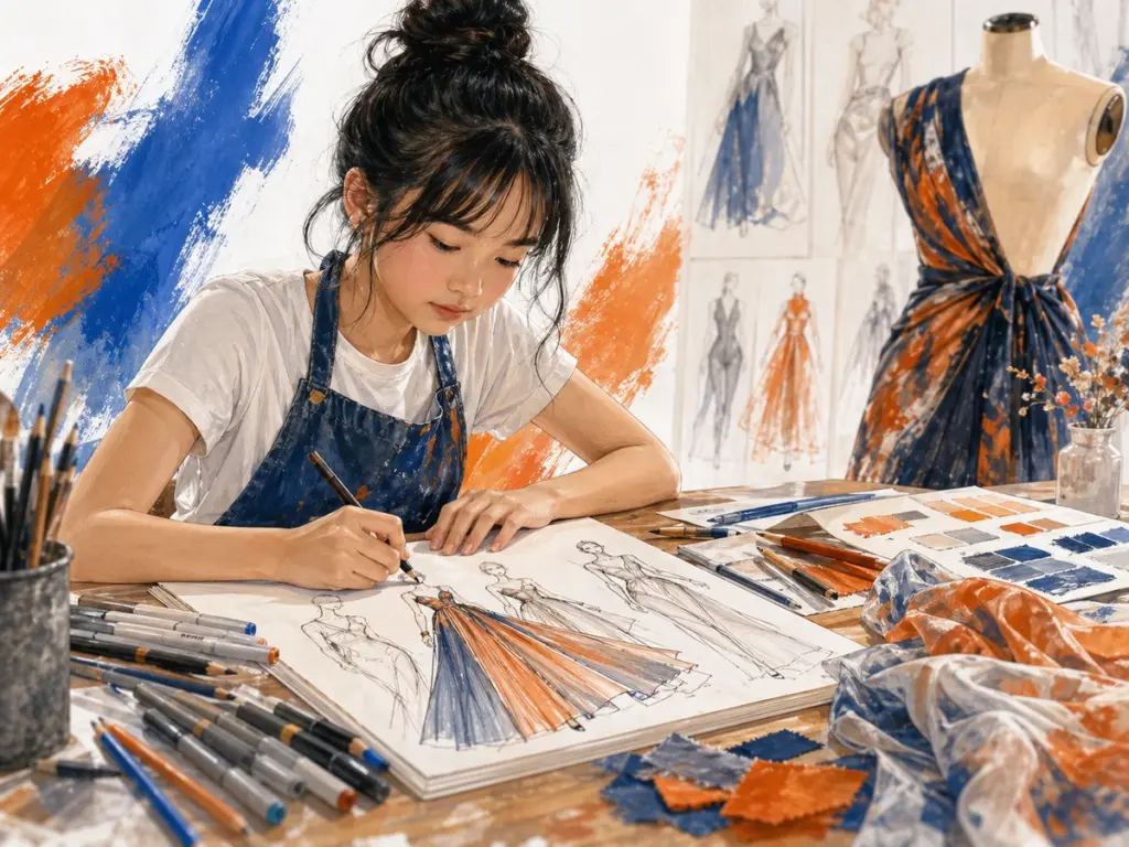 Dasar Fashion Illustration untuk Siswa Muda